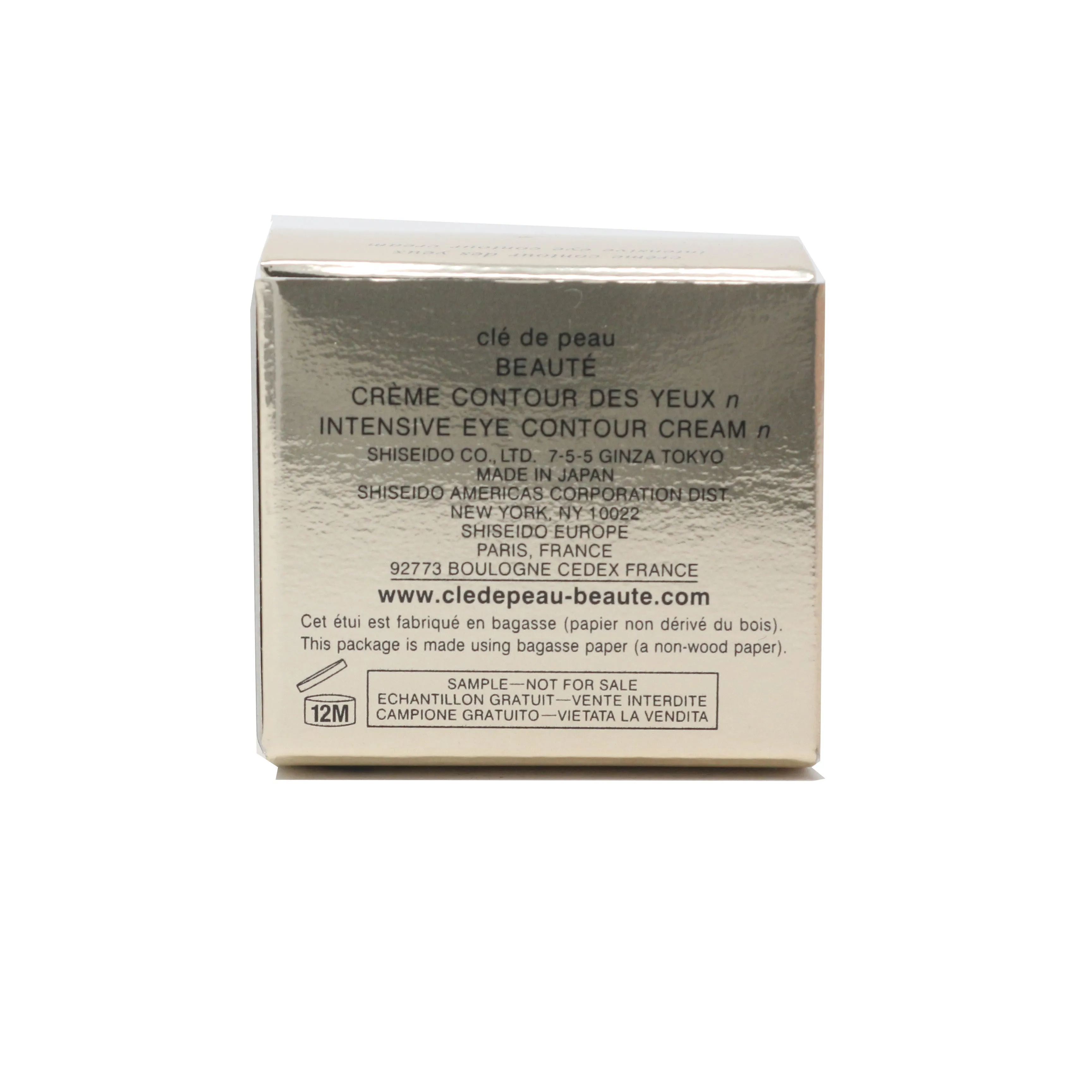 Cle De Peau Intensive Eye Contour Cream 0.03oz/1ml ;Travel SizeNew In Box