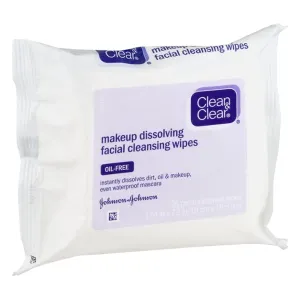 Clean & Clear Makeup Dissolving Facial Cleansing Wipes