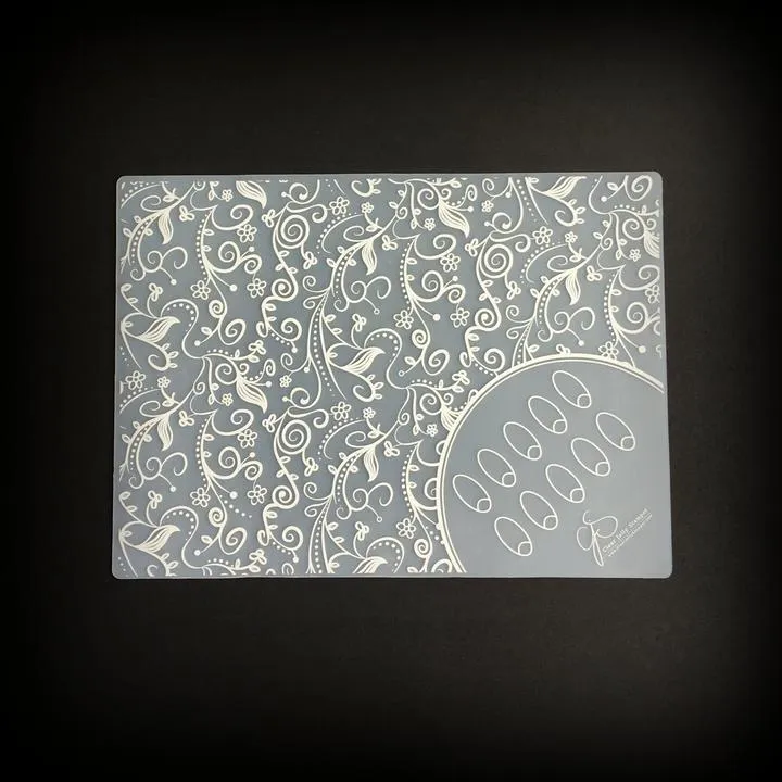 Clear Jelly Stamper - Nail Art Mat #2 "The Tracey"