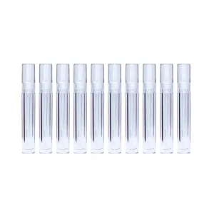 Clear Lip Gloss Tube Bundle | 10 Empty 8mL