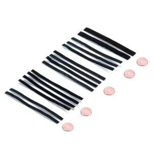Clearaudio Microfiber Strip-Set for Single Vacuum Arm - 8 Pack