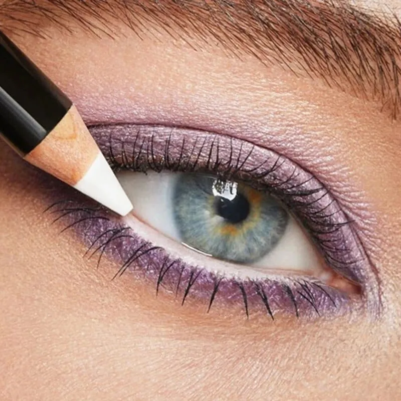 Cleo White Eyeliner Pencil - Waterproof