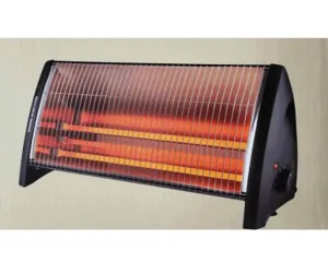 Click 2400W Radiant Heater CQH2400/ 3 Heat Settings/Tip OVer Safety Switch