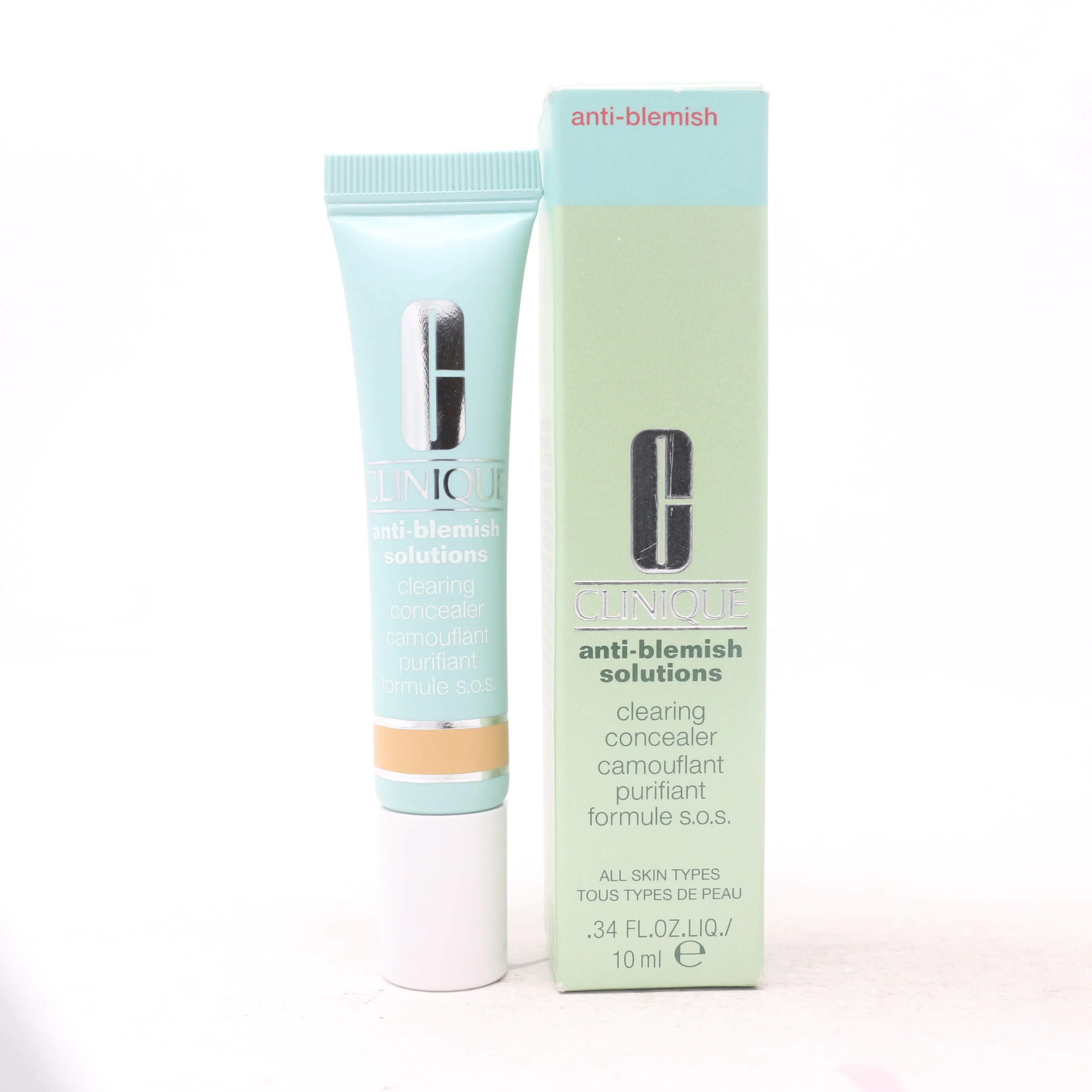 Clinique Anti- Blemish Solutions Clearing Concealer  0.34oz/10ml New With Box