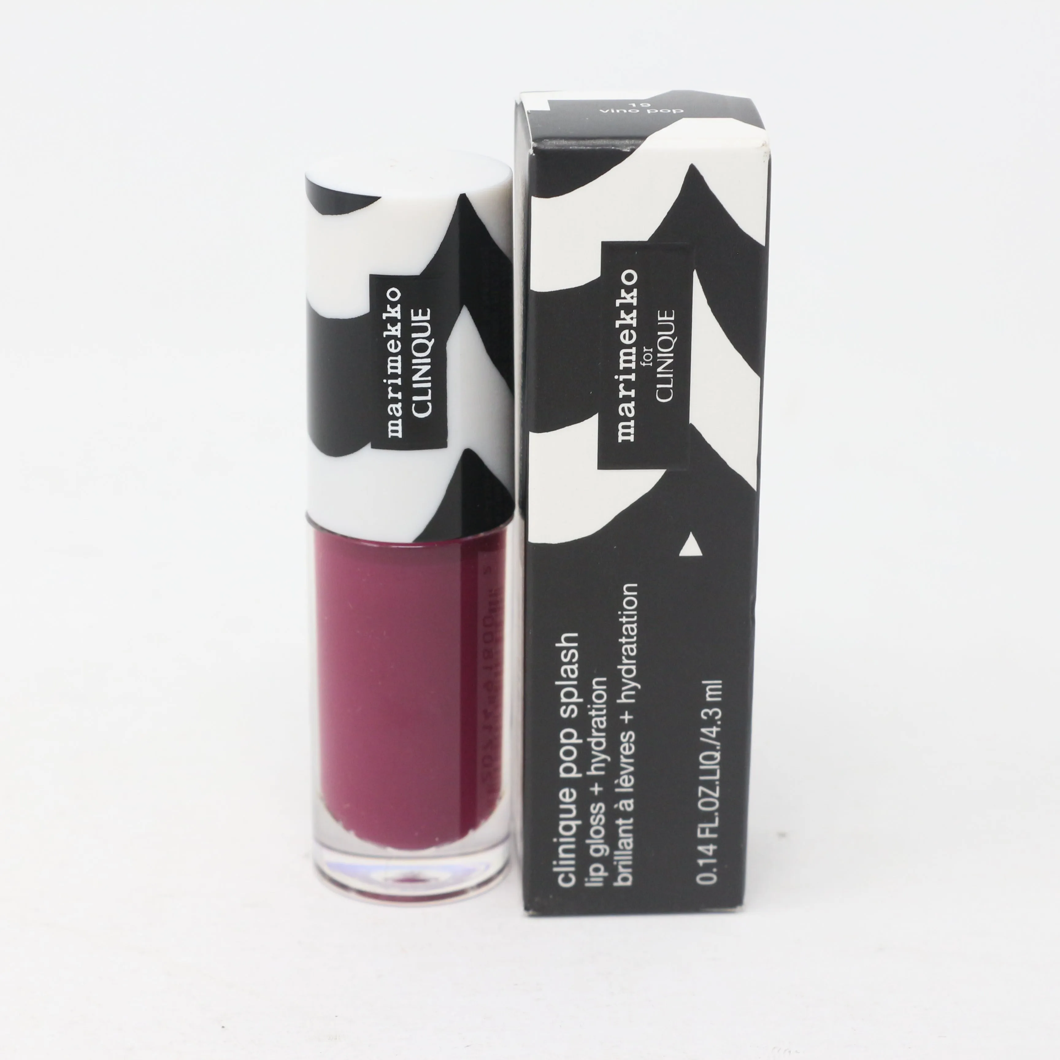 Clinique Pop Splash Lip Gloss   Hydration  0.14oz/4.3ml New With Box