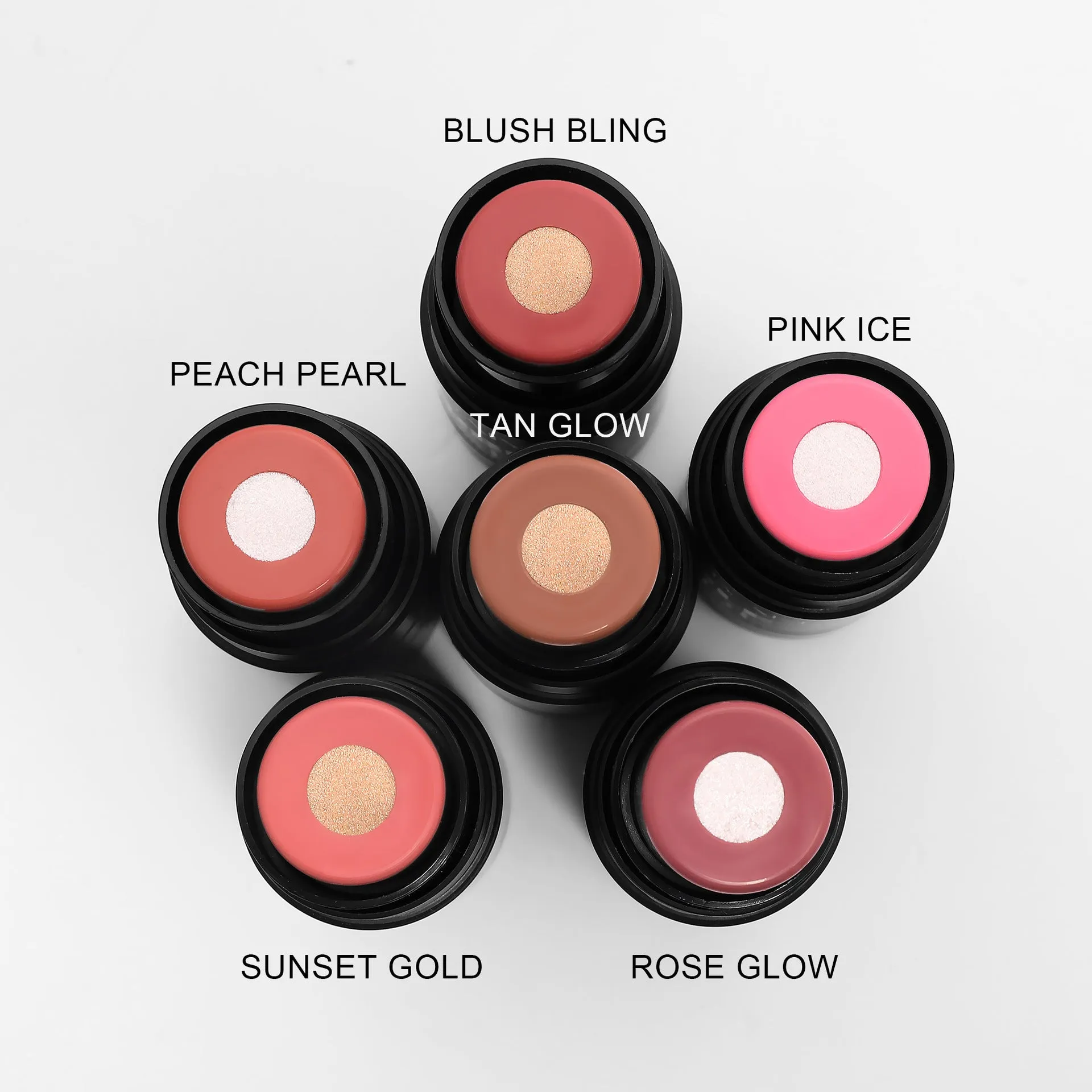 Color Enhancing Solid Blush Stick: Highlighting Contour and Cheek Color Cream