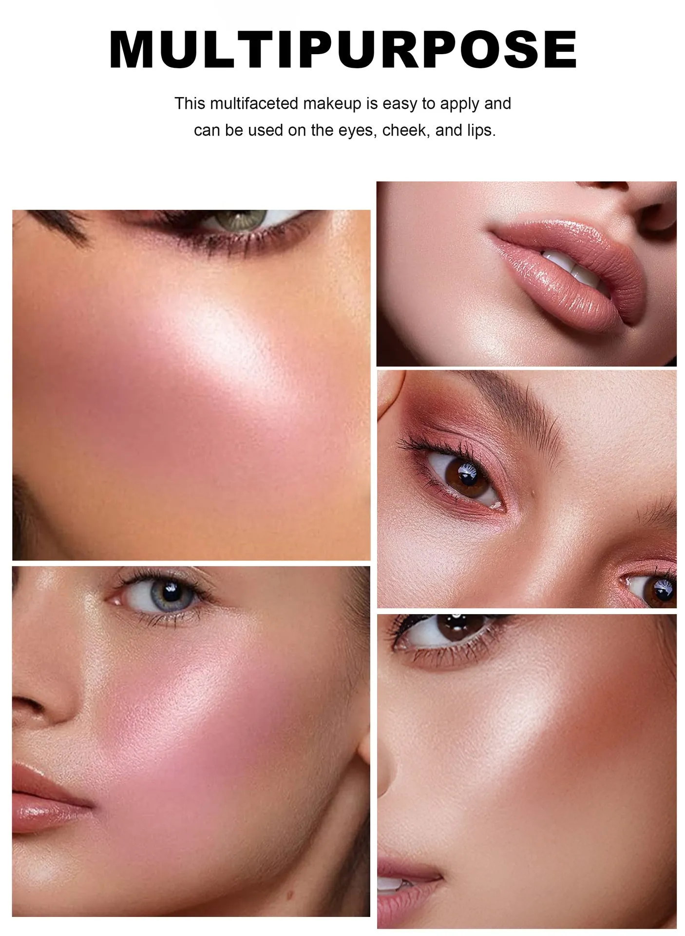 Color Enhancing Solid Blush Stick: Highlighting Contour and Cheek Color Cream