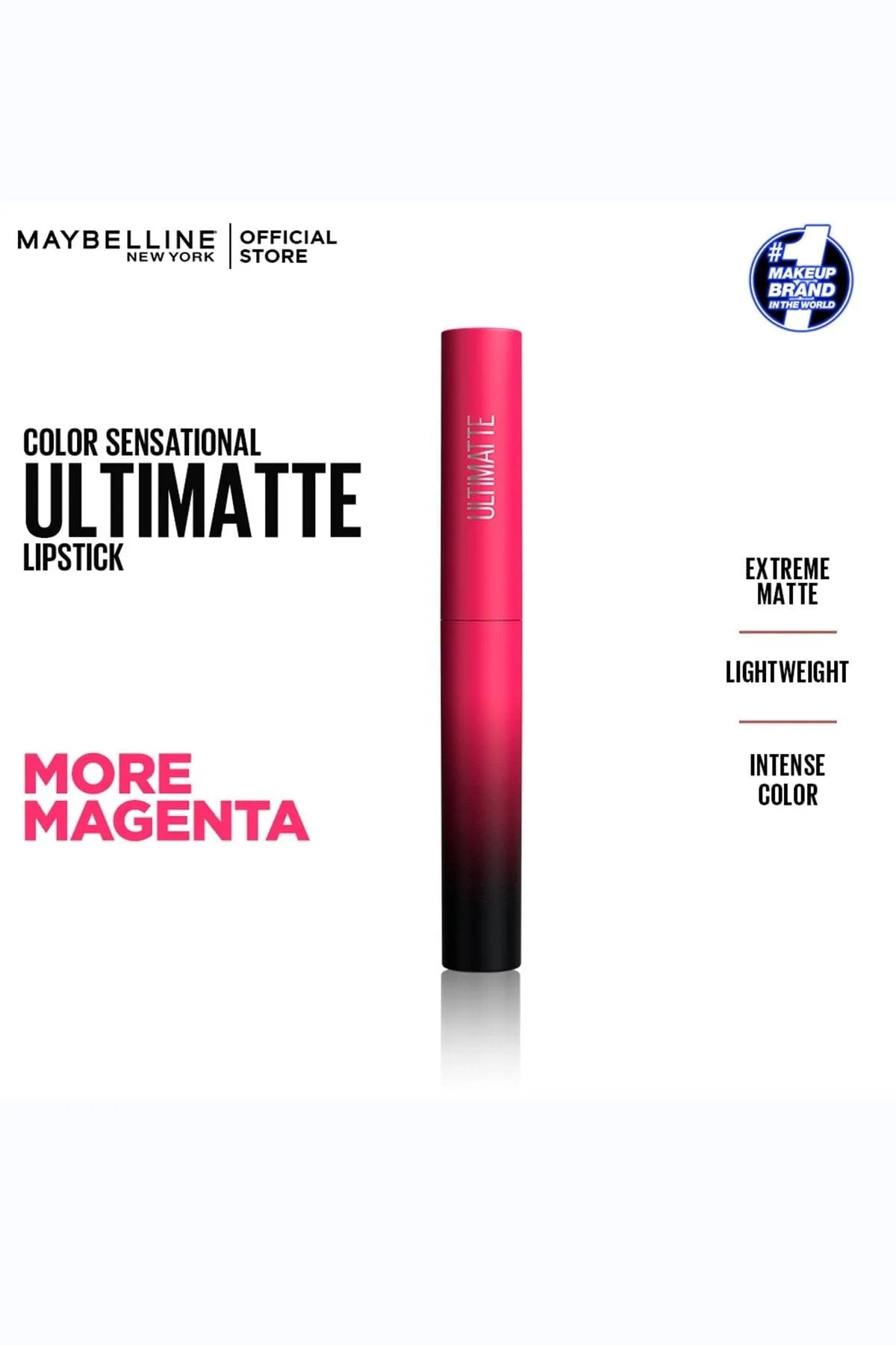 Color Sensational Ultimatte Lipstick - More Magenta