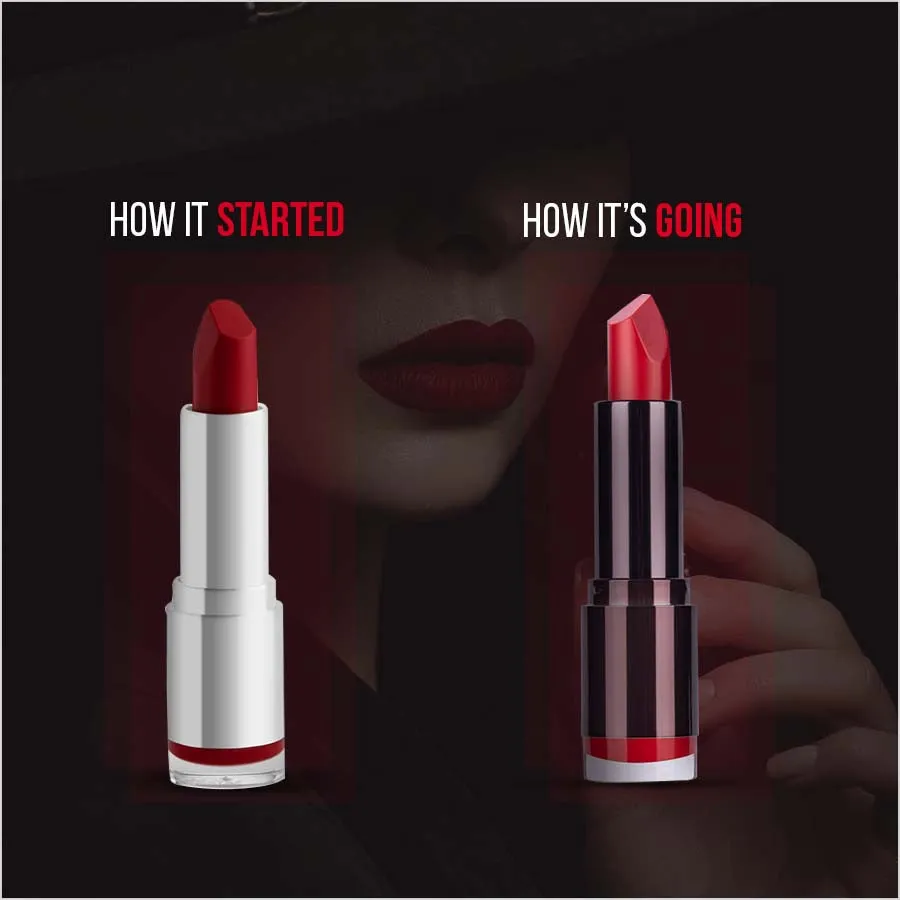 Colorbar Velvet Matte Lipstick High Tea 1