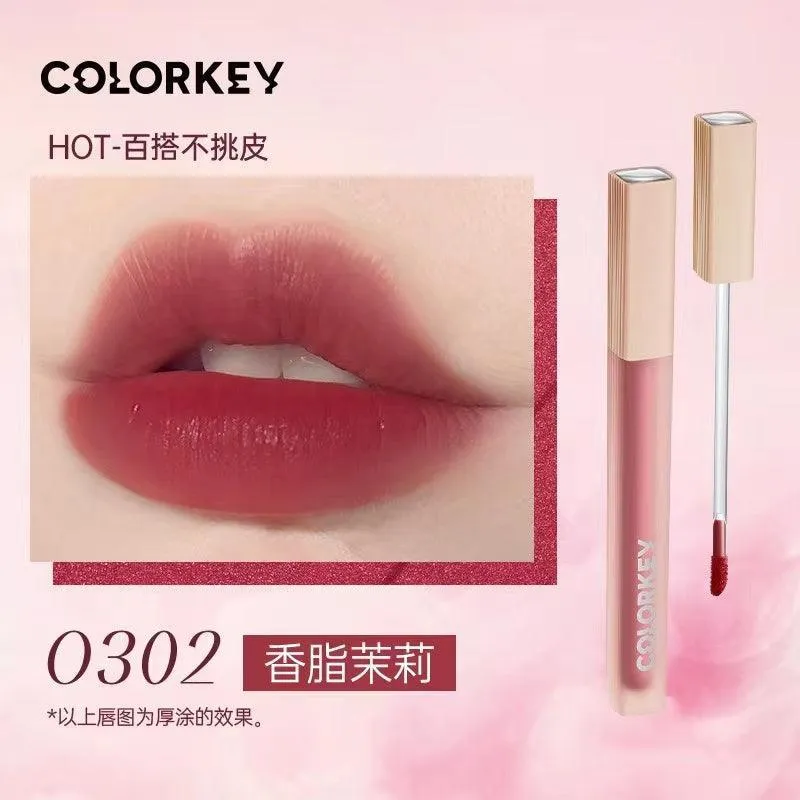 Colorkey Soft Matte Lip Tint KLQ077 Pink Diamond Simon Gongjun