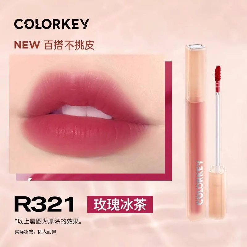 Colorkey Soft Matte Lip Tint KLQ077 Pink Diamond Simon Gongjun