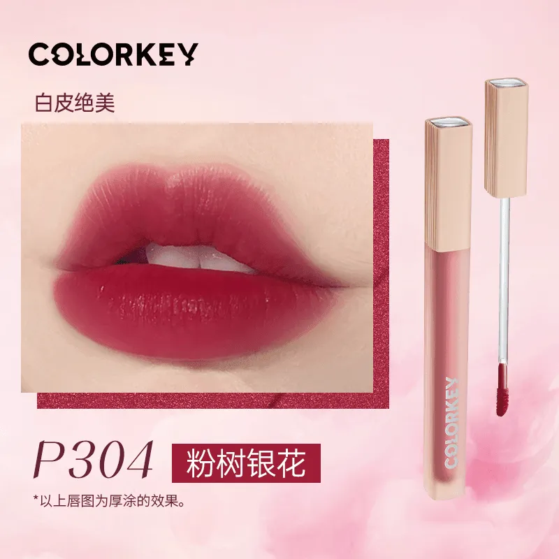 Colorkey Soft Matte Lip Tint KLQ077 Pink Diamond Simon Gongjun