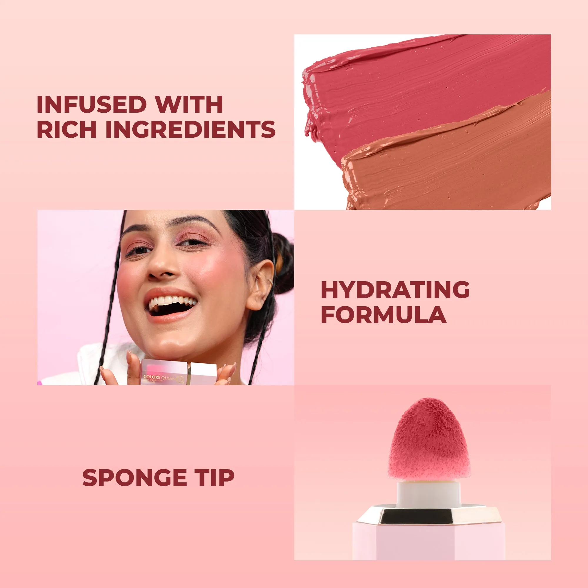 Colors Queen Matte Liquid Blush