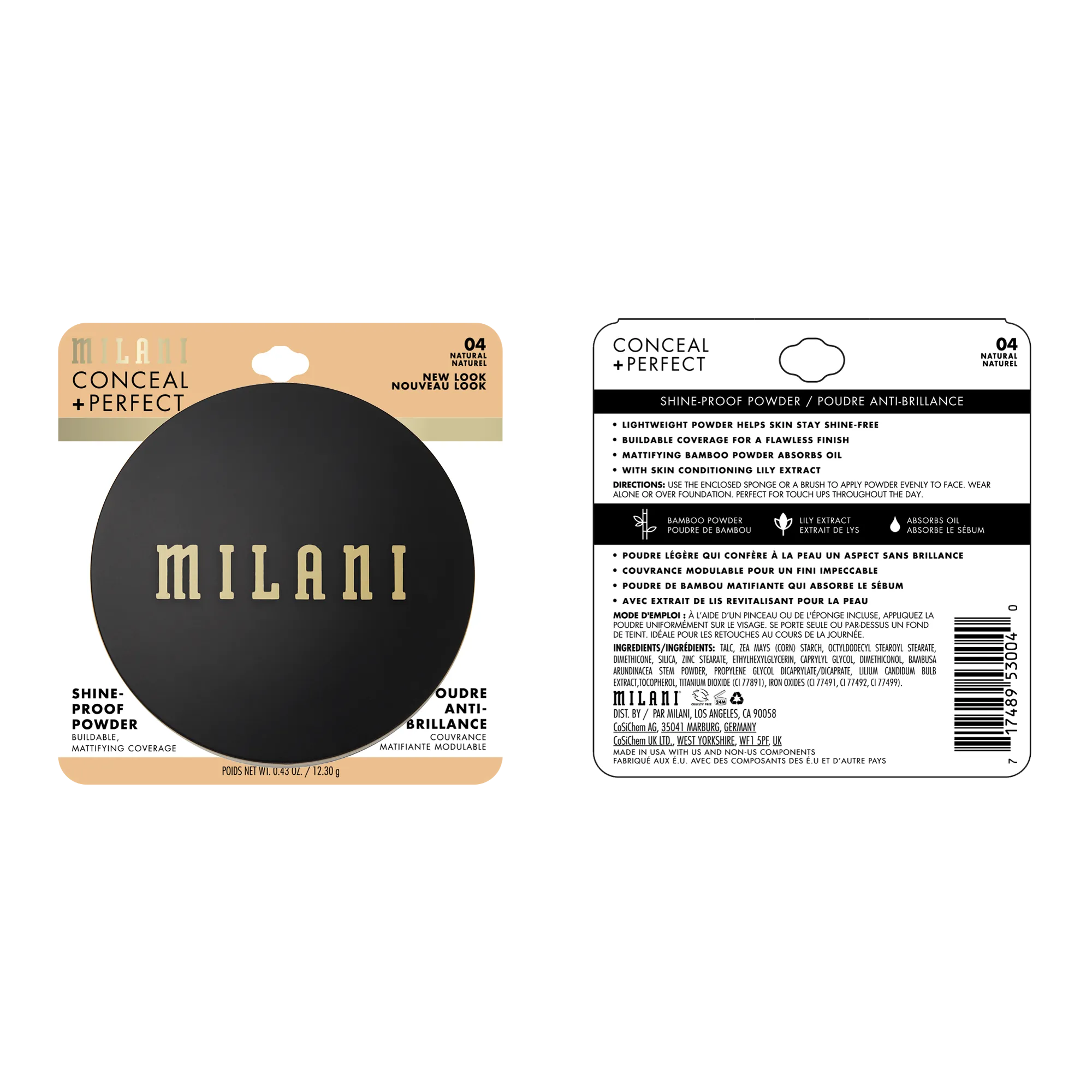 Conceal   Perfect Shine-Proof Powder