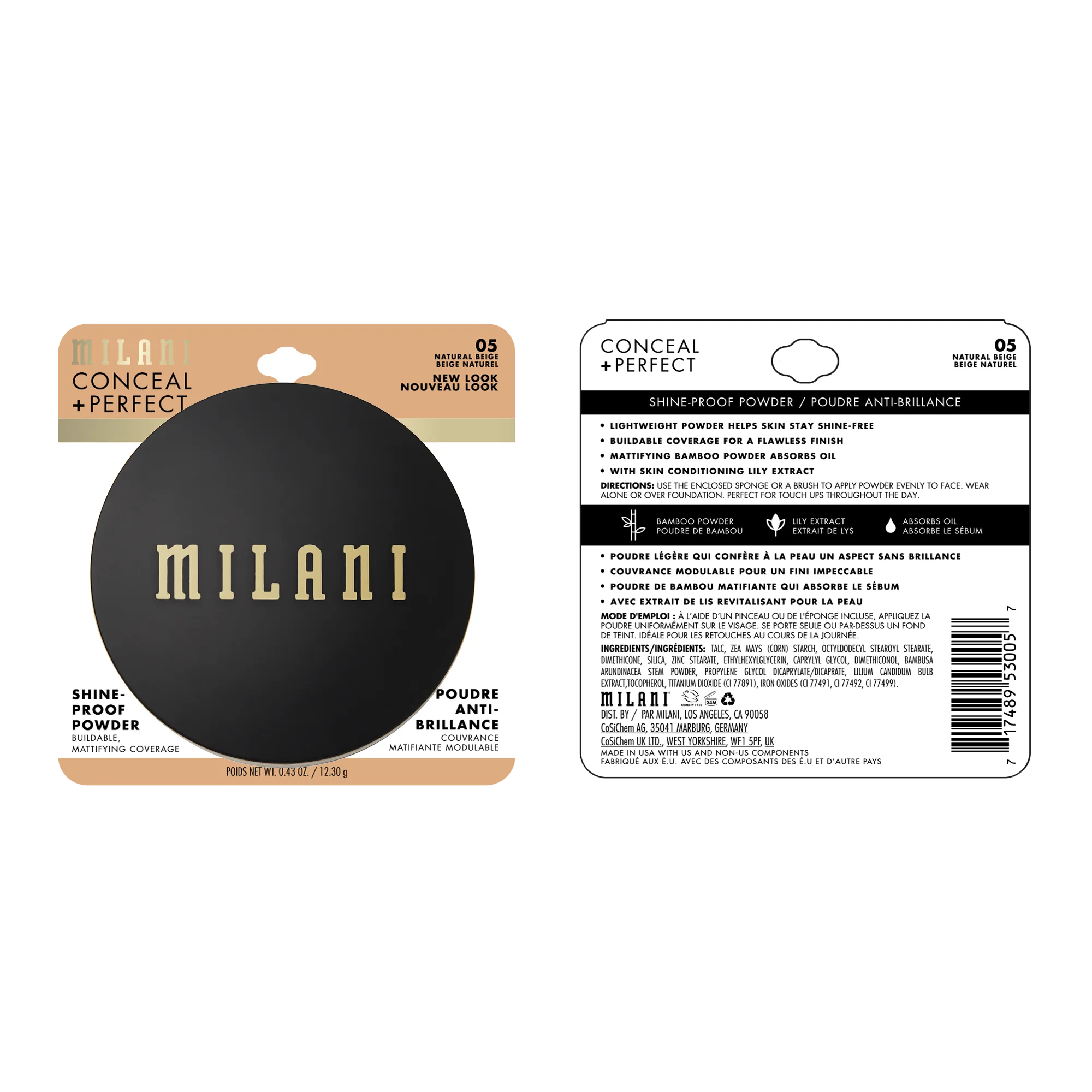 Conceal   Perfect Shine-Proof Powder