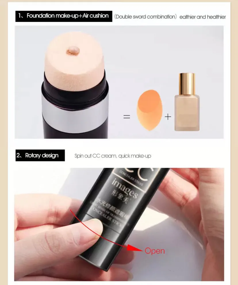 Concealer air cushion CC sticks - waterproof