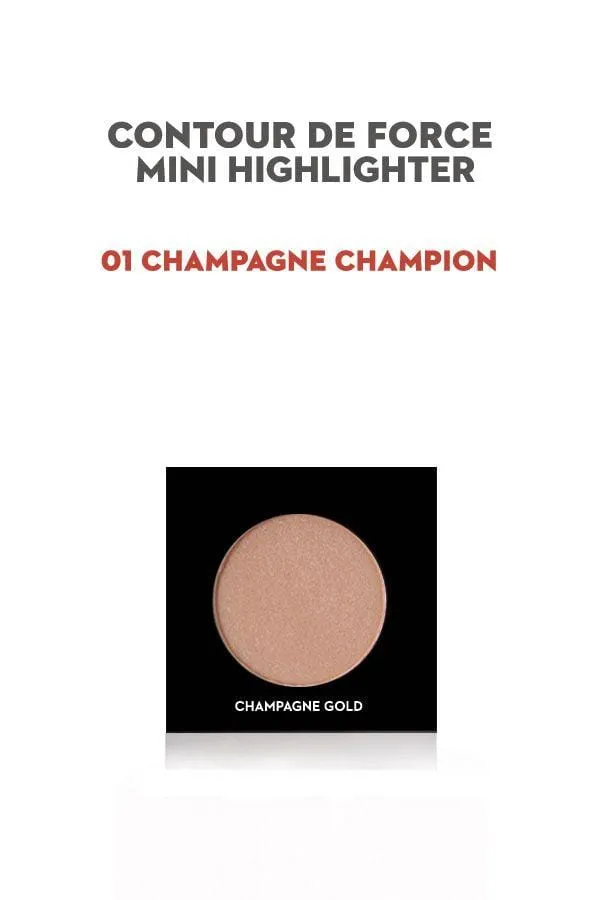Contour De Force Mini Highlighter - 01 Champagne Champion