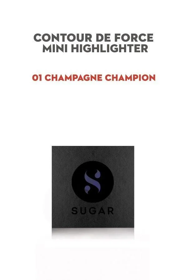Contour De Force Mini Highlighter - 01 Champagne Champion