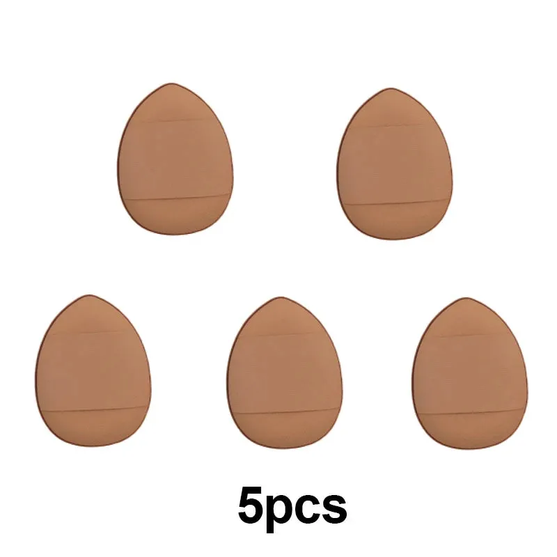 Convenient Mini Finger Puff Makeup Sponges Foundation Small Air Cushion Powder Face Concealer BB Cream Cosmetic Applicator Makeup Tools