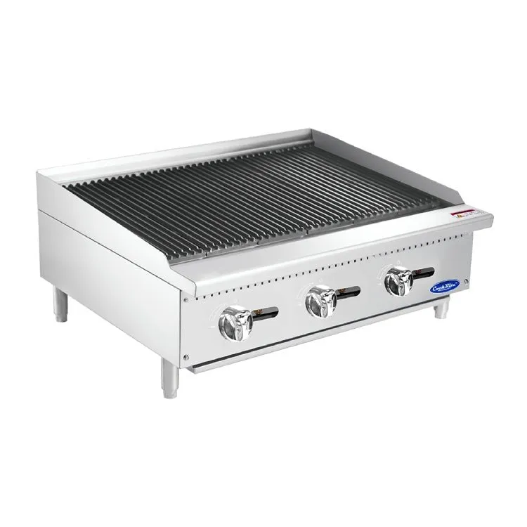 CookRite 36" Char Rock Broiler - ATCB-36