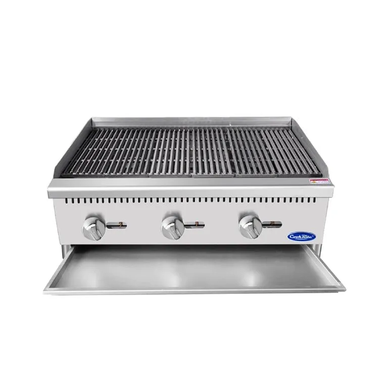 CookRite 36" Char Rock Broiler - ATCB-36
