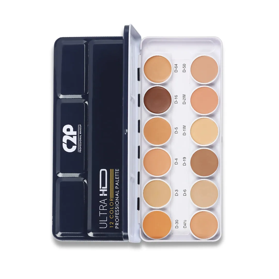 COVER & CONCEAL DERMA BASE PALETTE (METAL)