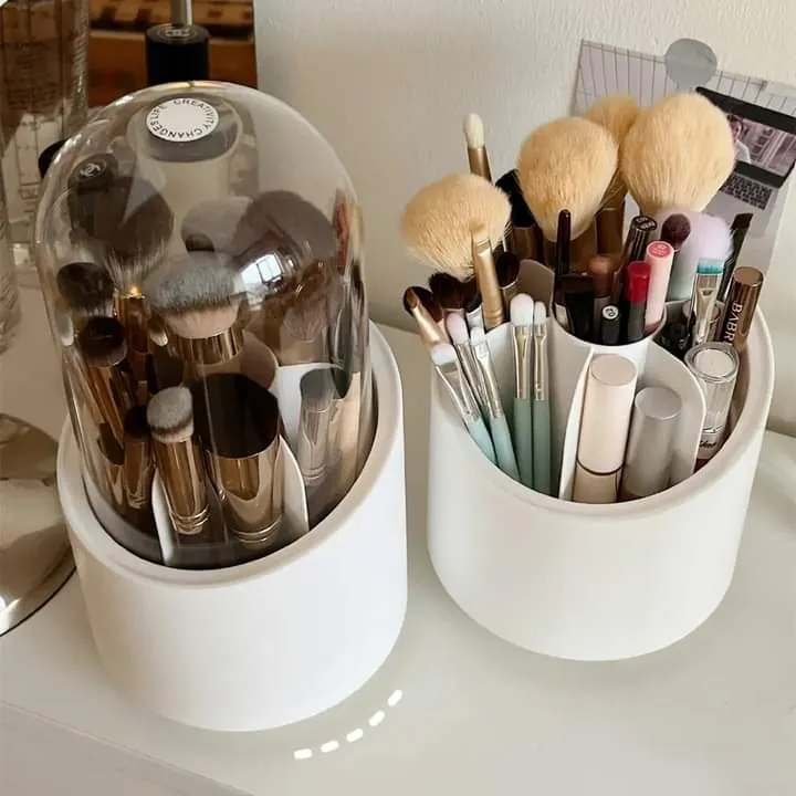Covered Round Brush Holder
