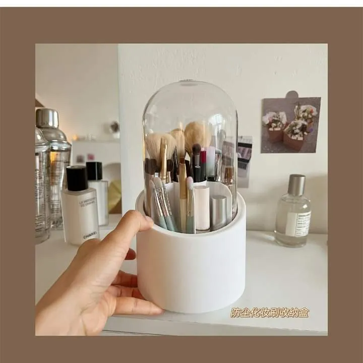 Covered Round Brush Holder