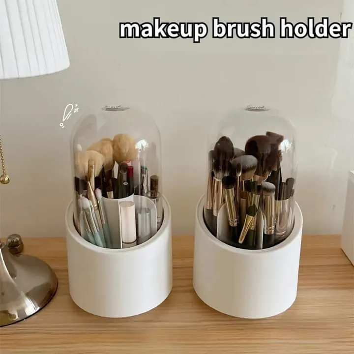 Covered Round Brush Holder