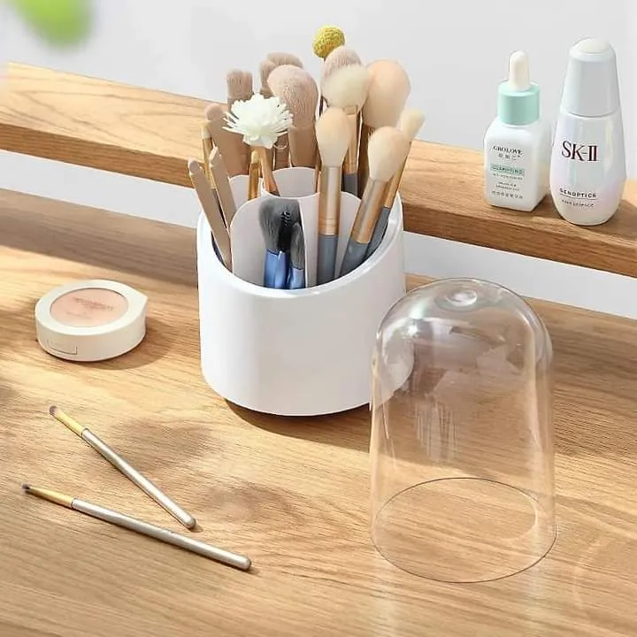 Covered Round Brush Holder