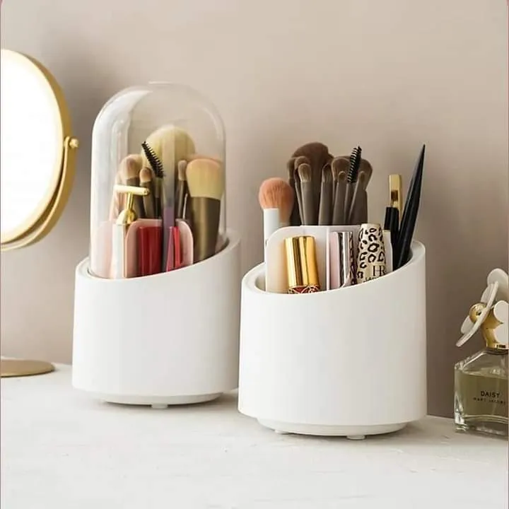 Covered Round Brush Holder