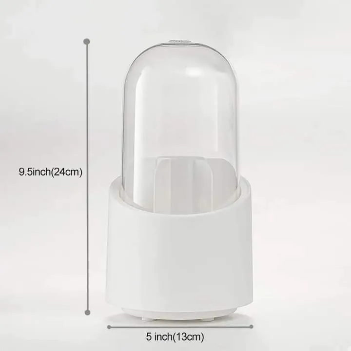 Covered Round Brush Holder