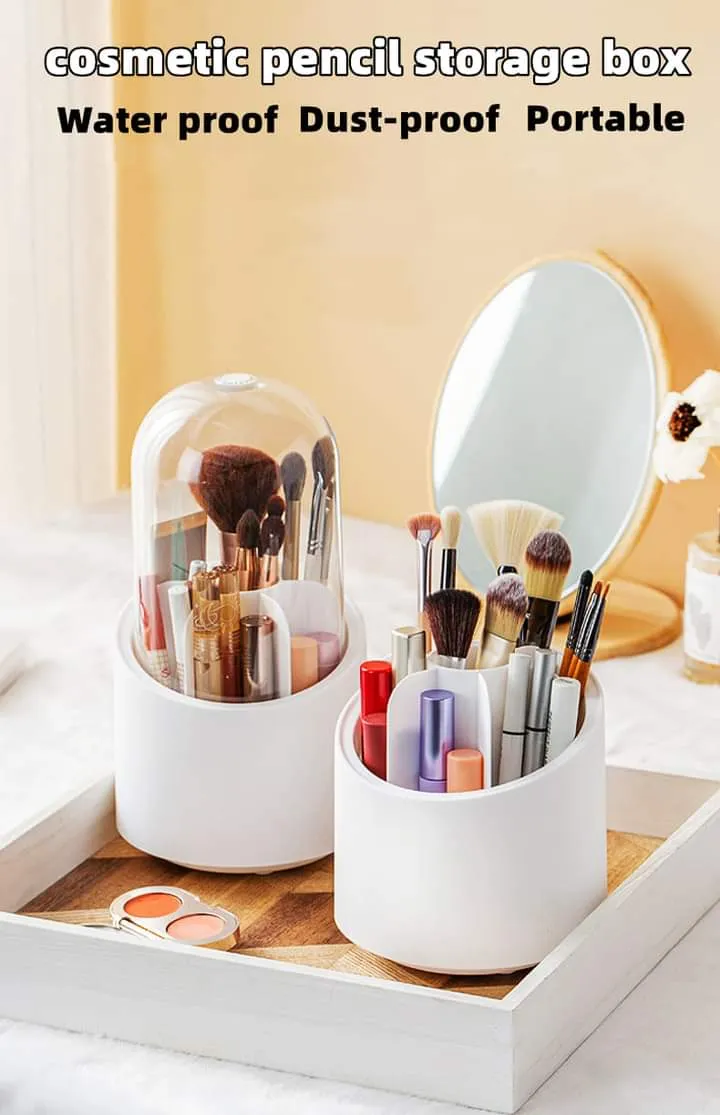 Covered Round Brush Holder