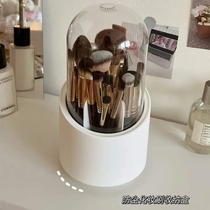 Covered Round Brush Holder