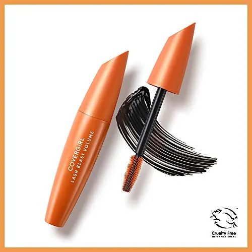CoverGirl Lash Blast Volume Waterproof Mascara Makeup, Long-Wearing, Smudge-Proof, Cruelty Free, Black Brown, 1 Count