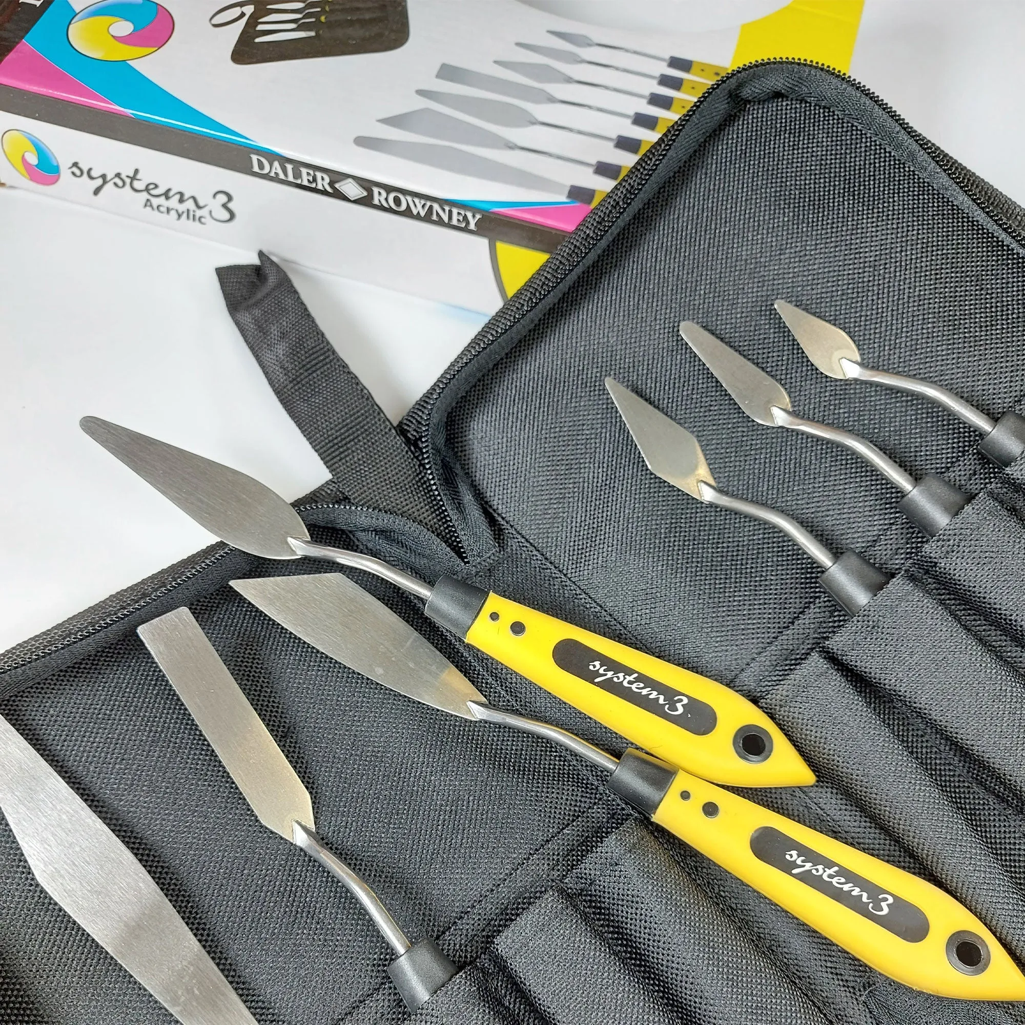 Daler-Rowney System3 Painting Palette Knives Set