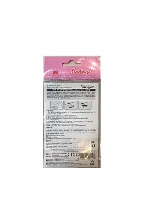 [DARKNESS] Secret Magic Double Eye Sided Tape - Thin Type (130Pcs x 10Pack)