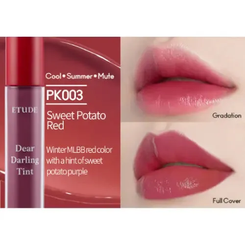 Dear Darling Water Gel Tint PK003 Sweet Potato Red
