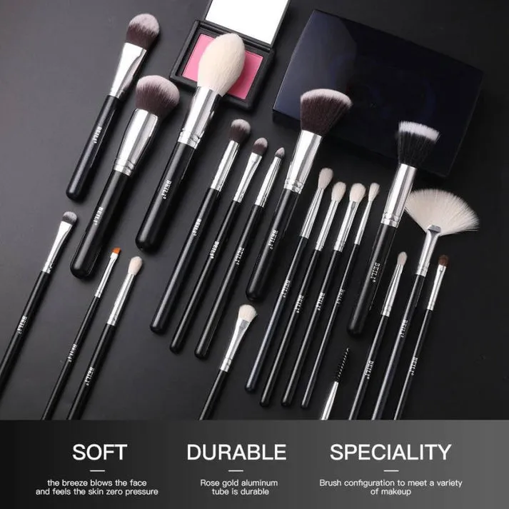 De'lanci La Catrina 54 Colors EyeShadow   Beili 20 Pcs Makeup Brushes (Combo of 2)
