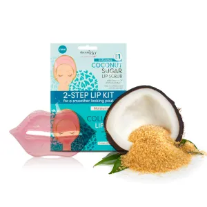 Derma V10 - Coconut Sugar Lip Scrub & Collagen Lip Mask Pack