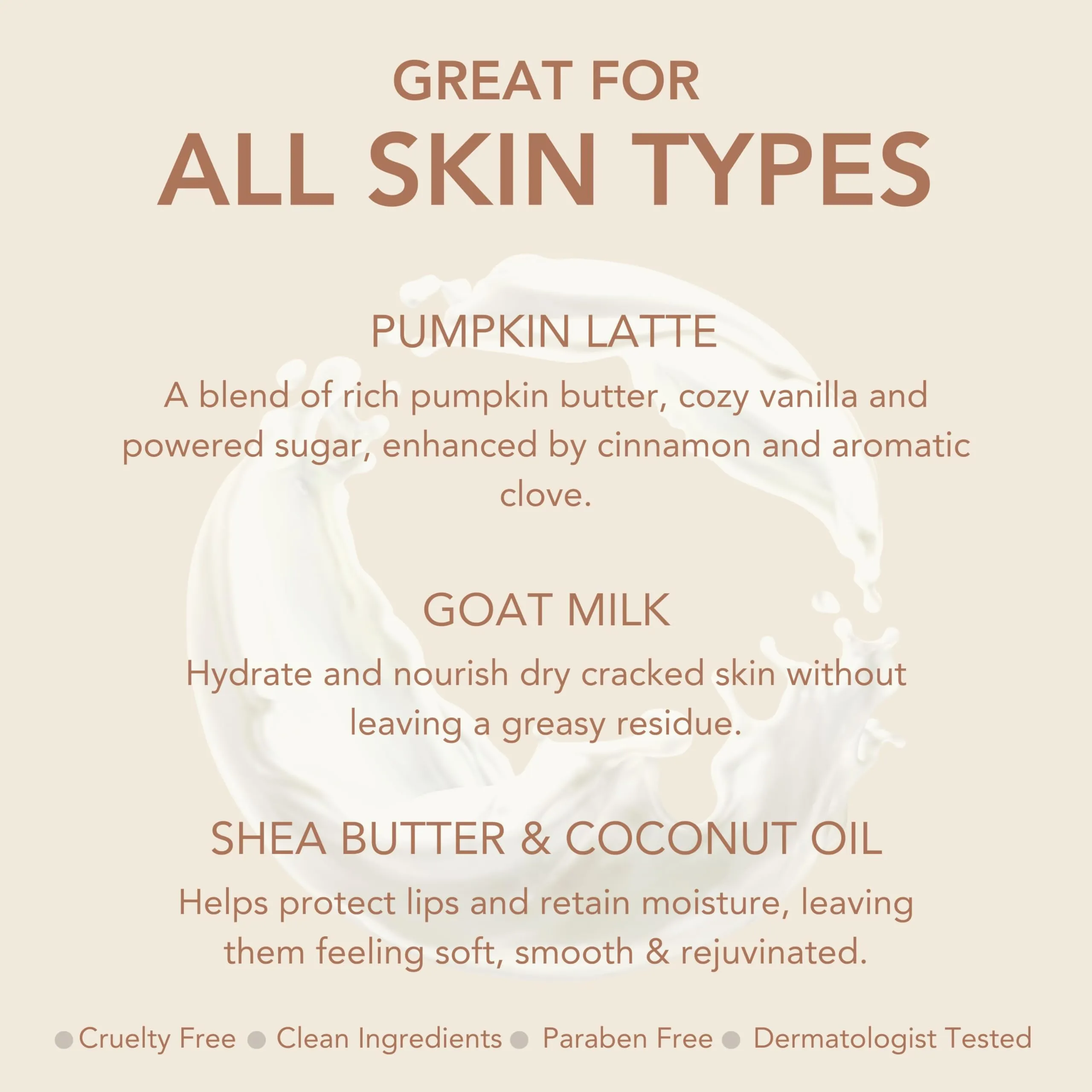 Dionis Goat Butter Overnight Lip Mask & Lip Balm Kit - Goat Milk, Jojoba & Moringa Oils Moisturize & Repair Chapped Lips Overnight while Lip Balm Keeps Moisture Locked In All Day, Pumpkin