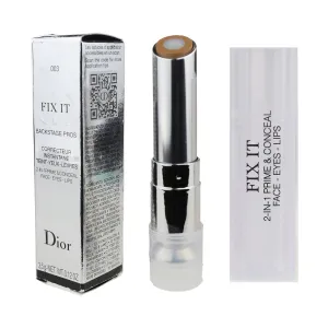 Dior Fix It Backstage Pros 2-In-1 Prime & Conceal '003 Dark' 3.5g New In Box
