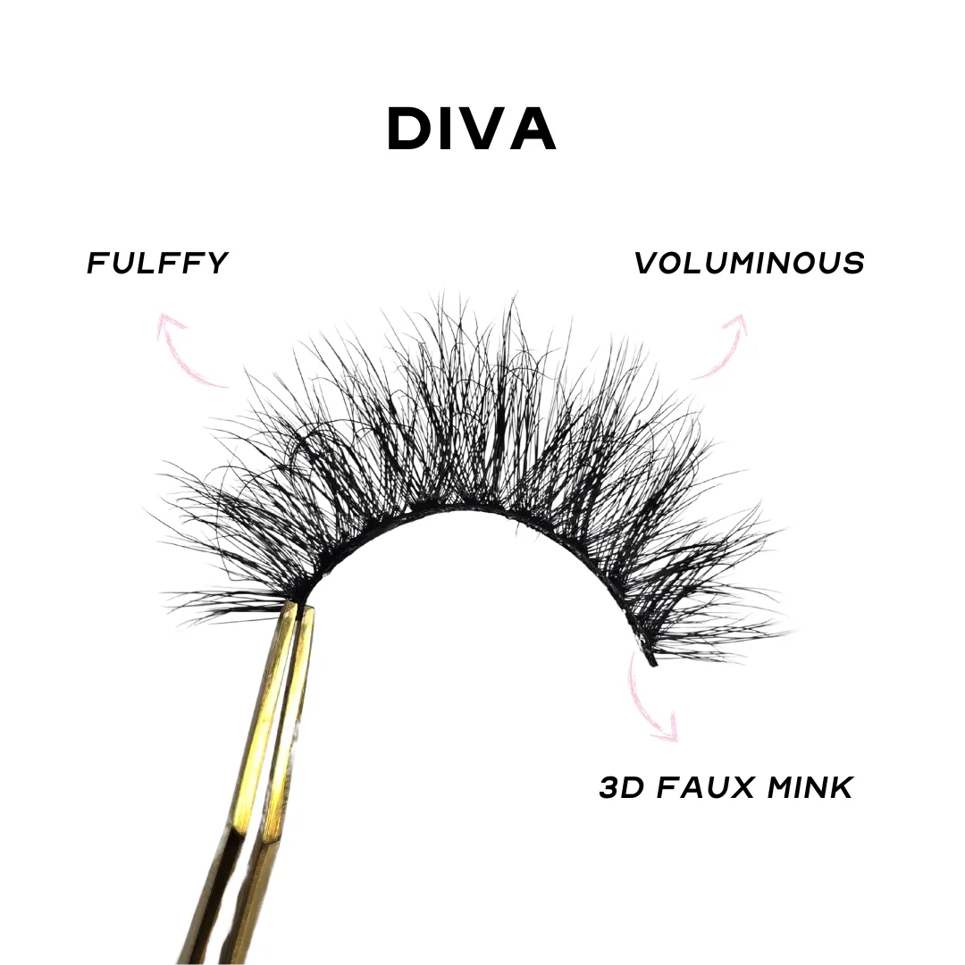 DIVA - Vegan False Eyelashes