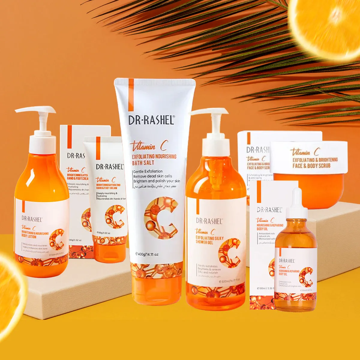 Dr Rashel Vitamin-C 6 in 1 Body & Bath Combo - DRC002