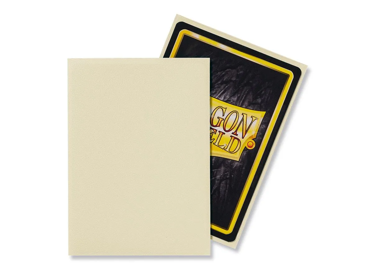 Dragon Shield Card Sleeves (Matte Ivory - 100 Standard Size)