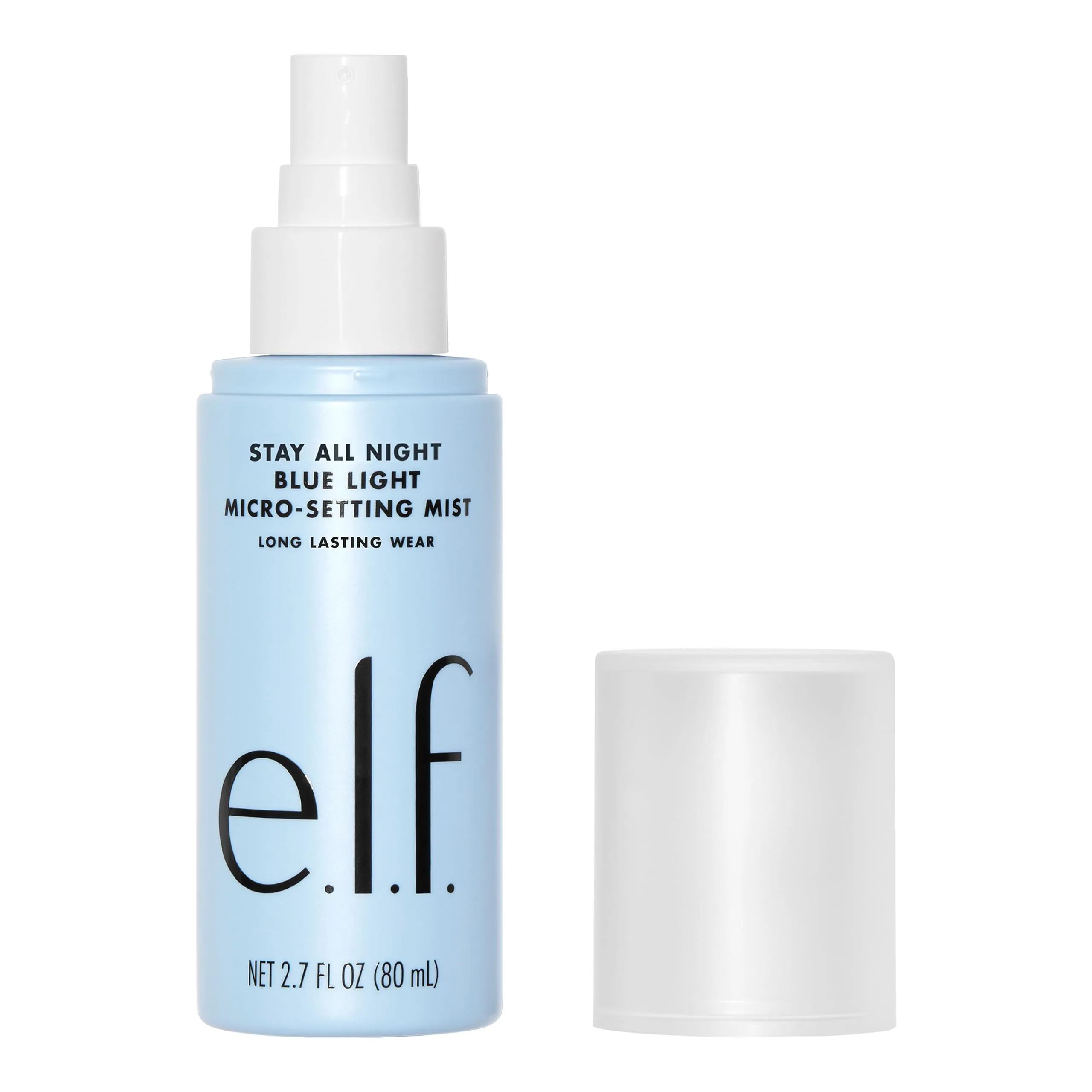 e.l.f. Stay All Day Blue Light Micro-Setting Mist Spray & Skin Refresher For A Matte Finish, Reduces Transmission, 2.7 Fl Oz