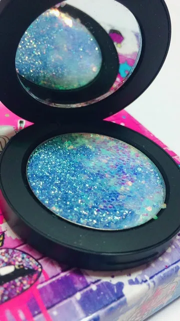 *ELSA's DREAM !* Single Pressed Glitter Palette