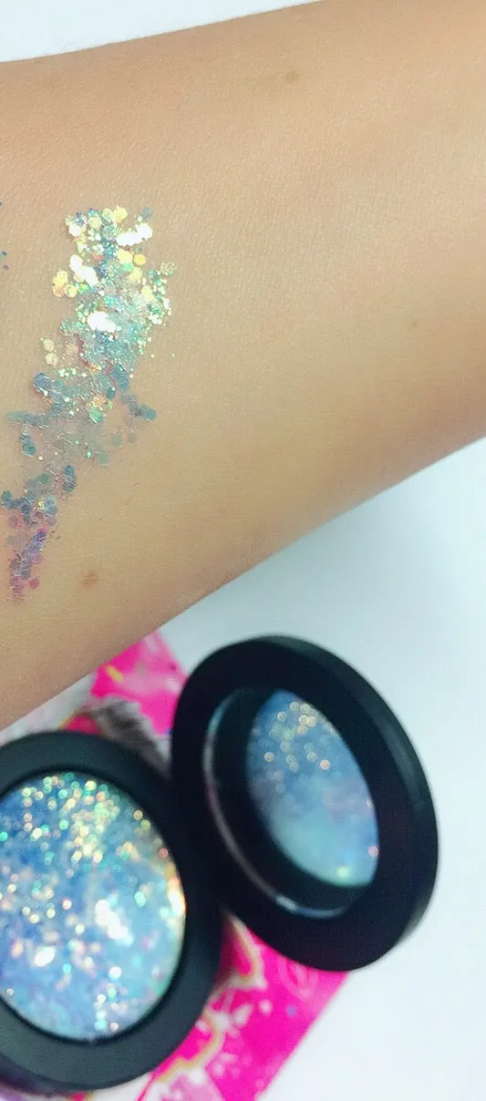 *ELSA's DREAM !* Single Pressed Glitter Palette