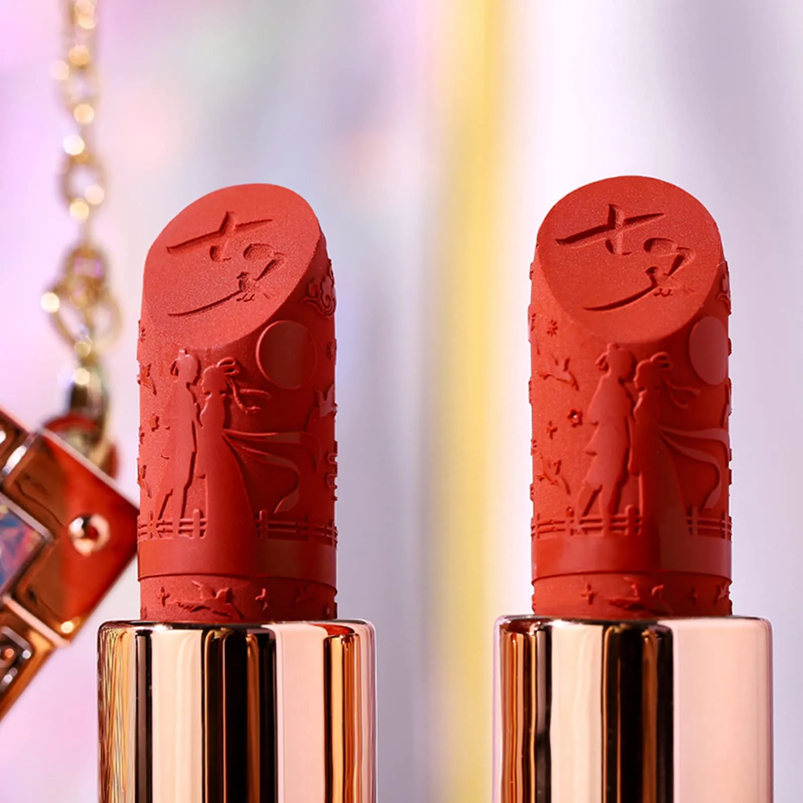 Erinde 3Pcs Laser Lipstick Lip Makeup Matte for Women Waterproof Lip Stick Satin Lipstick Long Lasting Moisturizing Makeup Lipstick, Color Sensational Lipstick, Mother's Day Makeup Gifts for Women
