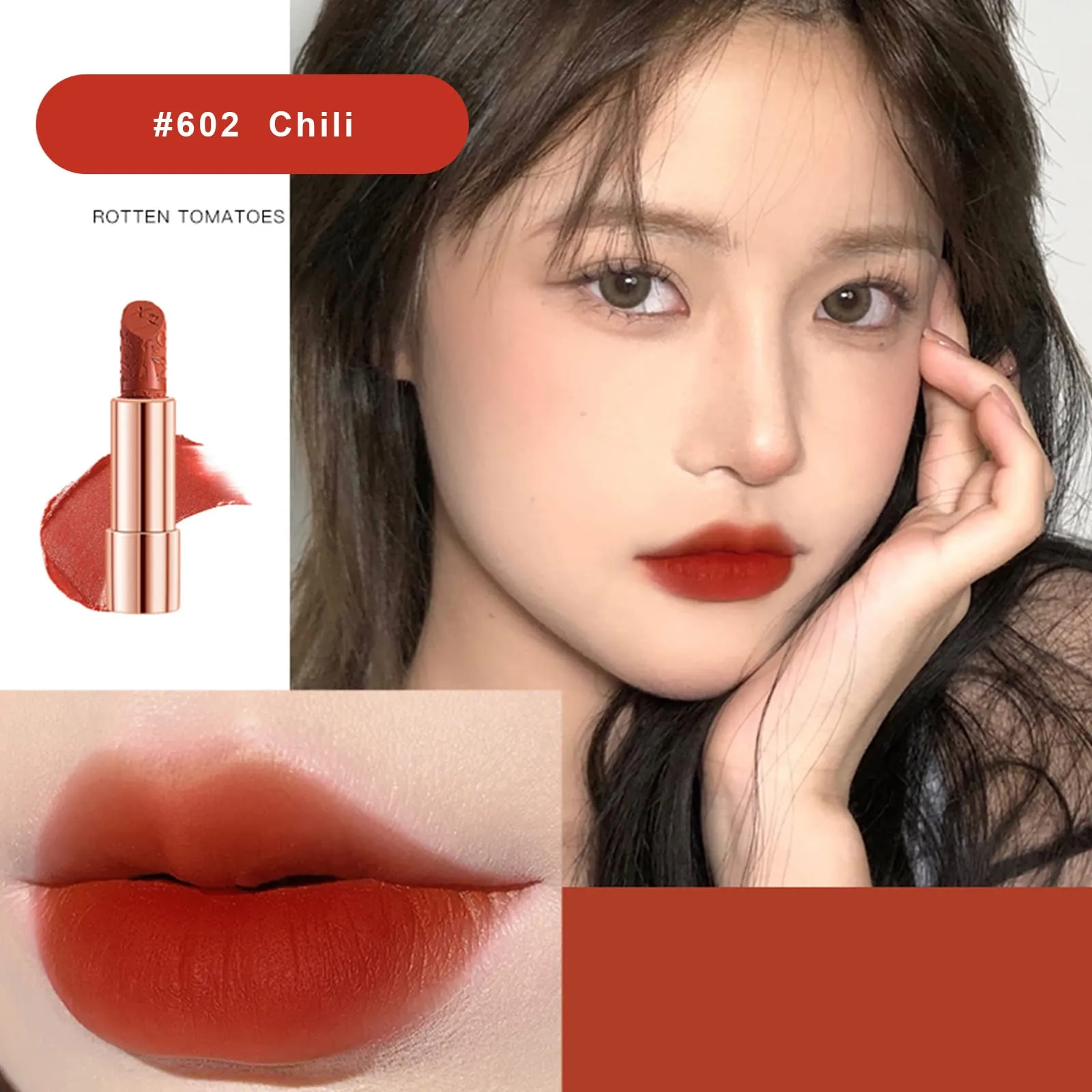 Erinde 3Pcs Laser Lipstick Lip Makeup Matte for Women Waterproof Lip Stick Satin Lipstick Long Lasting Moisturizing Makeup Lipstick, Color Sensational Lipstick, Mother's Day Makeup Gifts for Women